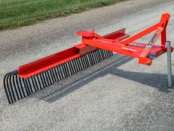 grading and raking cleanup